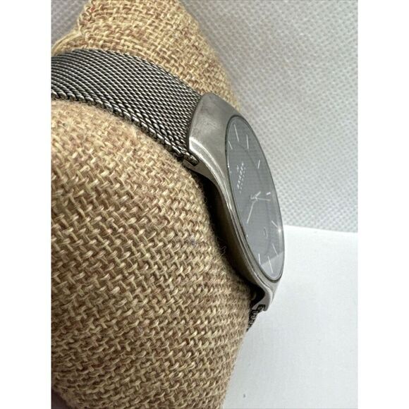 Skagen SKW6140 Men\'s Gray Mesh Straps Analog Dial Quartz Genuine Watch AEA136 main image 9